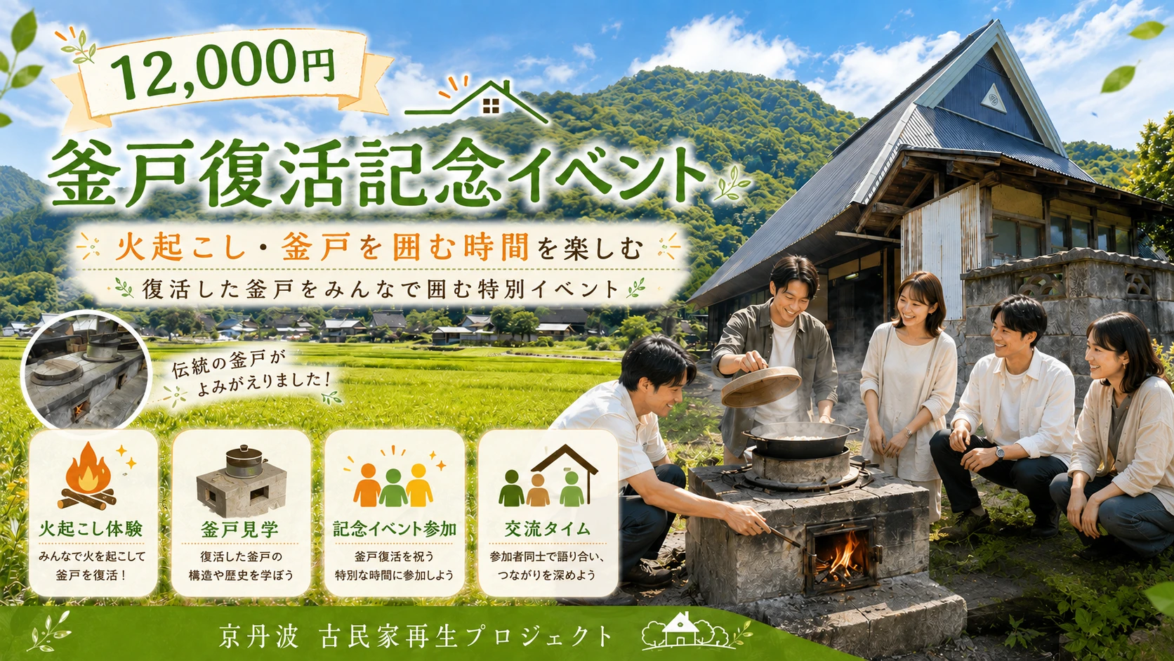 釜戸復活イベントのサムネイル